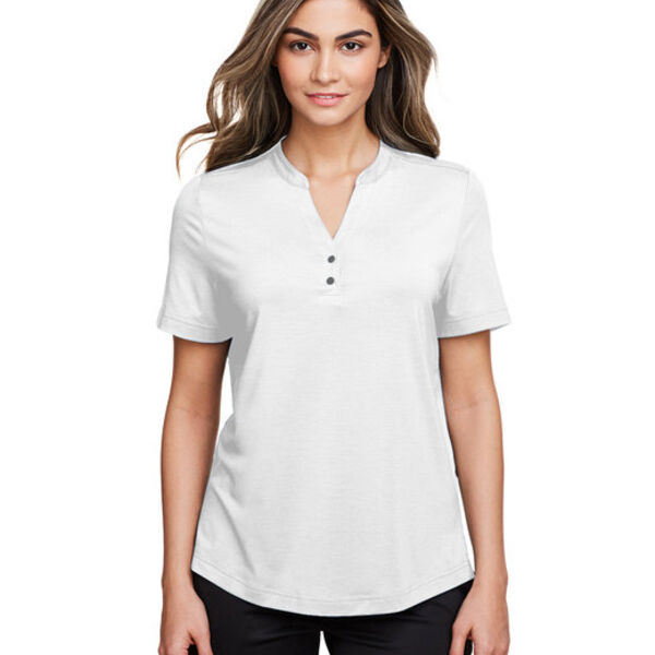Ladies' JAQ Snap-Up Stretch Performance Polo Thumbnail