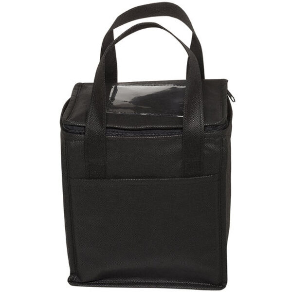 Non-Woven Cubic Lunch Cooler Bag With ID Slot Thumbnail