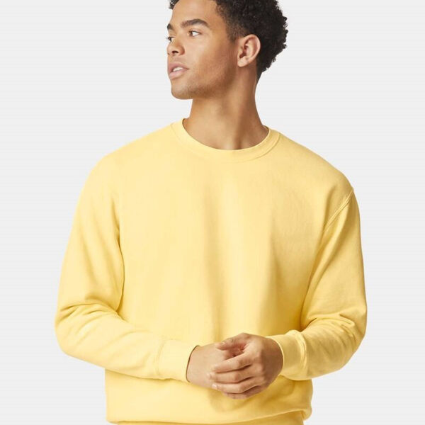 Unisex Garment-Dyed Lightweight Crewneck Sweatshirt Thumbnail