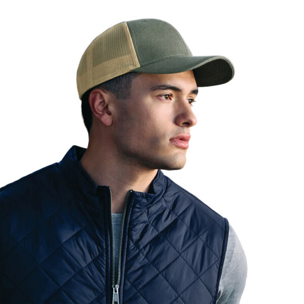 Pigment Dyed Snap Back Trucker Cap Thumbnail