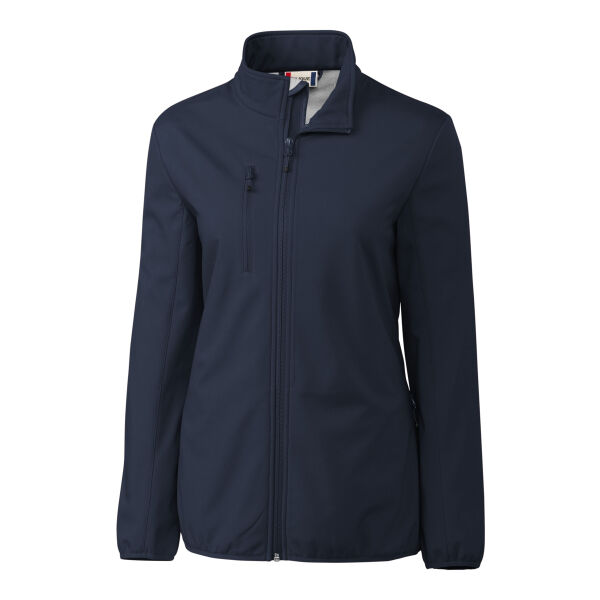 Clique Trail Eco Stretch Softshell Full Zip Womens Jacket (Ontario SPCA) Thumbnail